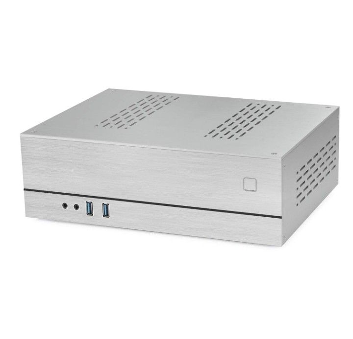 Goodisory A02 0.12in Mini-Itx Aluminum Desktop Computer Chassis HTPC Chassis (Silver)