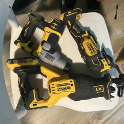 Assorted Dewalt Tools 