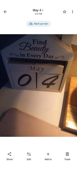 Calendar block