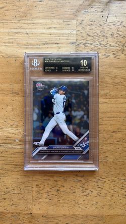 2024 Topps Now Baseball Card #36 Shohei Ohtani Beckett 10 (Pristine) Black Label!!