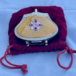 Partylite Metal Purse Tea light Candleholder. 