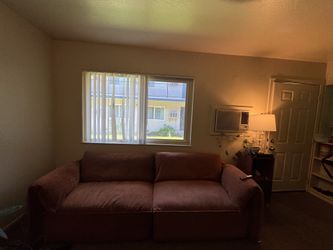 orange couch NEED GONE TODAY OR TOMORROW