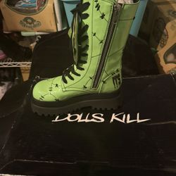 Dolls Kill Frankenstein Boots Originally Paid 139 From Dolls Kill Selling For 75 And The Frankenstein Is Removable