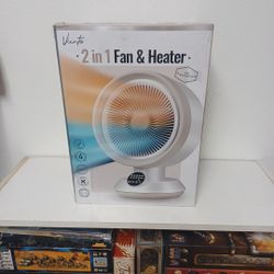 2 In 1 Fan & Heater Combo