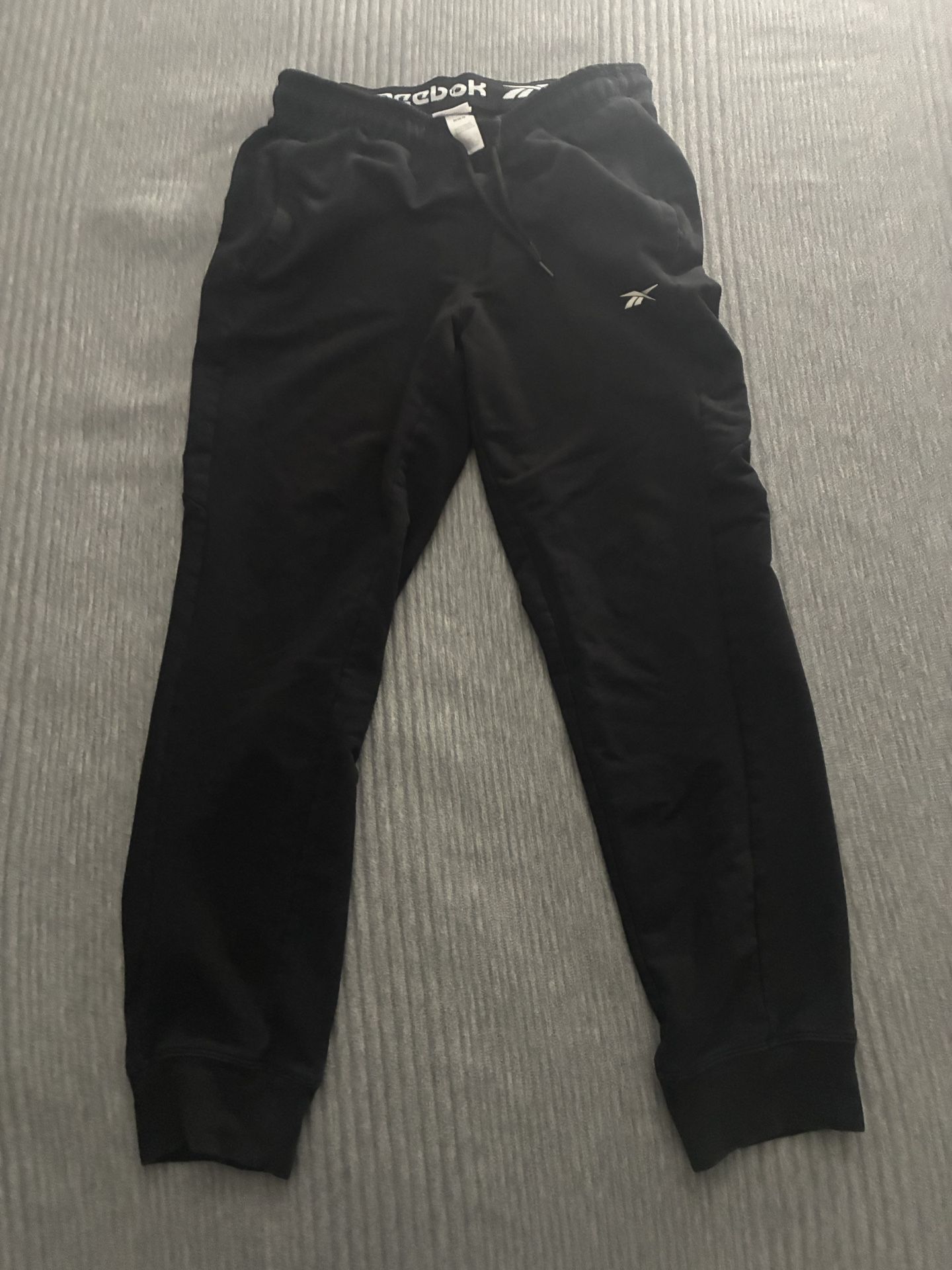 Reebok black sweatpants sweats Medium