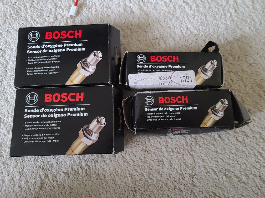 Brand new Bosch oxygen sensors Audi