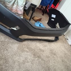 2014 Honda Accord Front Black Bumper 