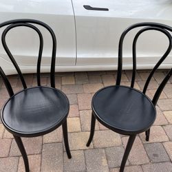 2 Bistro Chairs