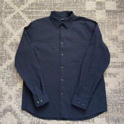 Theory Irving 2P Spring Ripstop Shirt Size XL