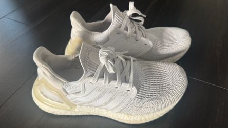 Adidas white ultra boost size 6 retail value $225 + tax