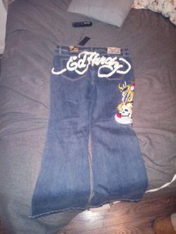 Ed Hardy Slim Flare 32 Brand New