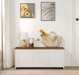 Modern Storage Chest / Blanket Trunk - Like New