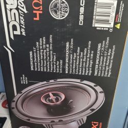 6.5 DS18 Car Speakers Pair 