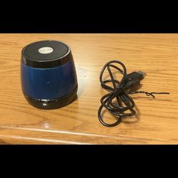 Blue HMDX Jam Bluetooth Wireless Speaker Hx-p230BLA with Charging Cable! LOOK!!!