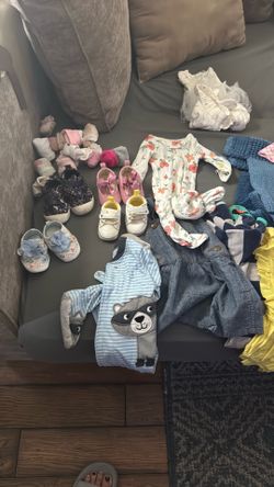 Box of Baby clothes