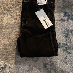 Pantalón Nuevo Size 1 De Mujer Denim.