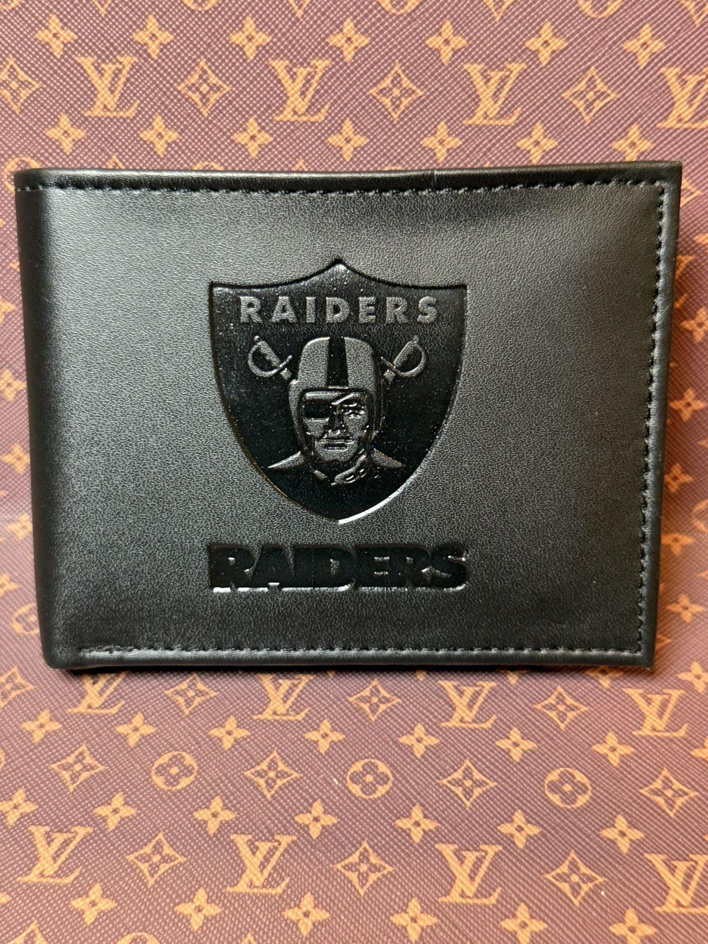 Las Vegas Raiders NFL Leather Bi-Fold Wallet