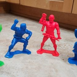 MARX FIGURES HUGE 6" MARVEL 