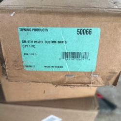 Fifth Wheel custom brackets