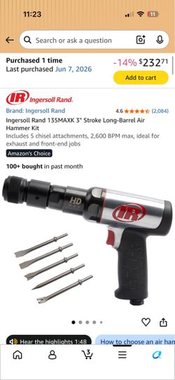 Ingersoll Air Hammer