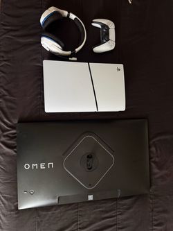 PS5 Slim Console Bundle with Controller and Headset