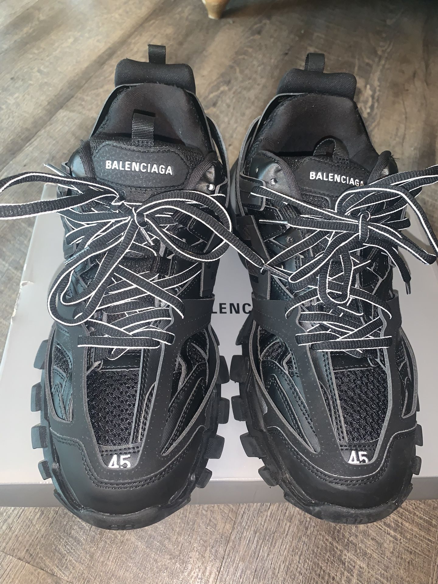 BALENCIAGA Men’s Track LED Sneakers