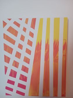 Hand Made Painting On Canvas. 20"×16"