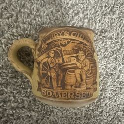 Vintage Pottery Clay Studio Art Jerry’s Ciders SomerSet Mug