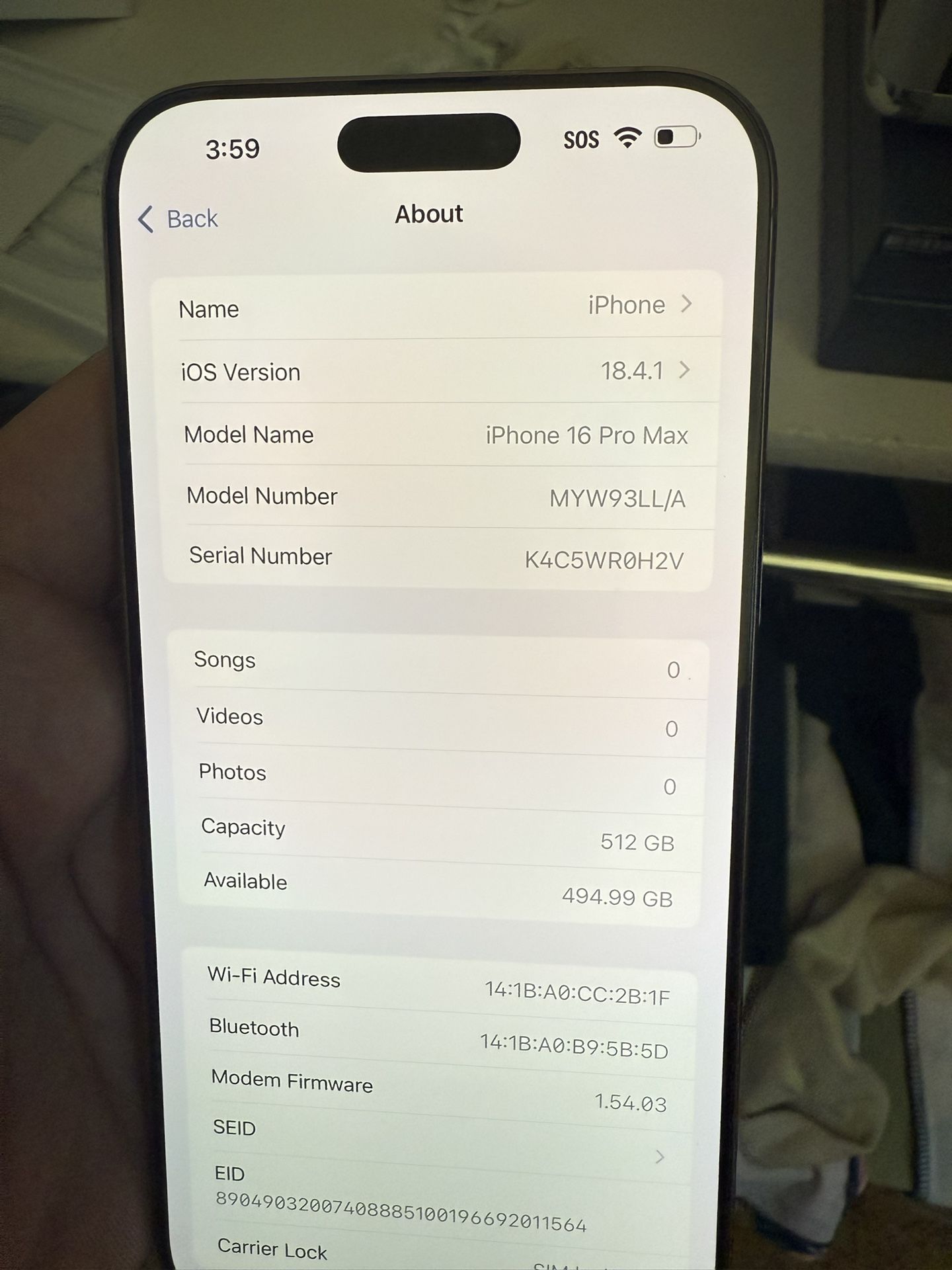 Iphone 16 Pro Max 512 Memory