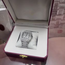 Moissanite Luxury Watch (NO TRADES)