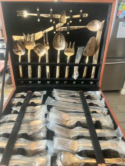 Vintage Brass Flatware