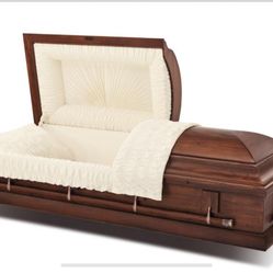 Hardwood Oak Casket 