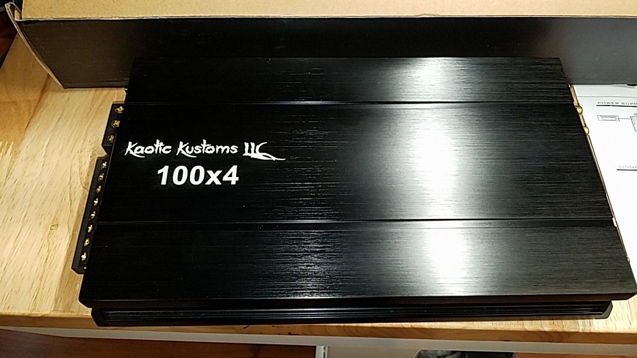 Kaotic kustoms 100x4
