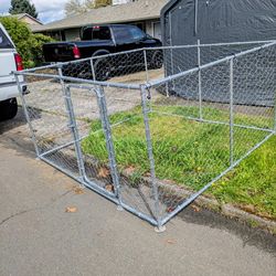 DOG  KENNEL 7'9"L  X  7'9" W  X  4' H