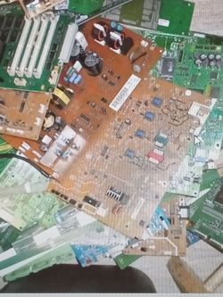 Lot 24 libras pounds electronic scrap motherboards