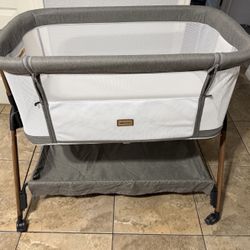 Baby Bassinet,3-in-1 Baby Bassinet/Bedside Sleeper/Rocker