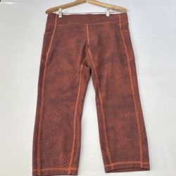 Lululemon Cropped High-waisted Leggings 