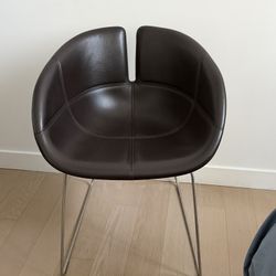 Moroso Fjord Dark Brown Armchair