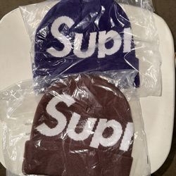 Supreme Big Logo Beanie