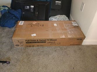 Pull down and swivel TV Mount