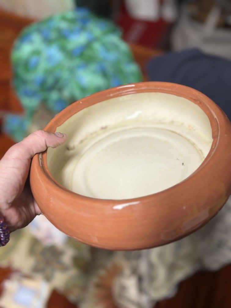 Hand. Crafted Ceramic Container 