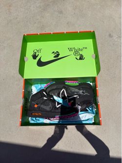 M 6 Nike X off-white Air Force 1 mid SP with box
