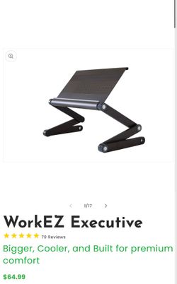 Uncaged Ergonomics Folding Laptop Stand