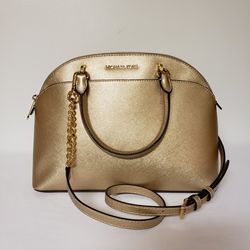 Micheal Kors Leather Satchel Handbag