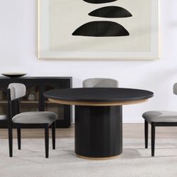 5 Piece Round Dining Set 