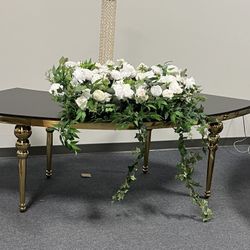 Bride And Groom Head Table