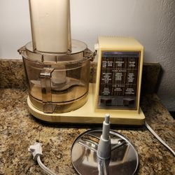 Vintage Hamilton Beach Food Processor 