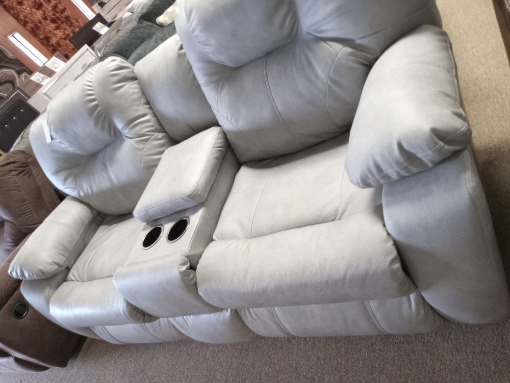 Plush Stunning Reclining Couch