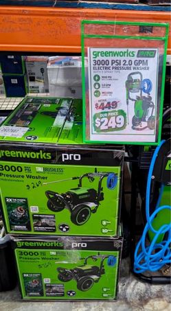Greenworks 3000PSI Pressure Washer
