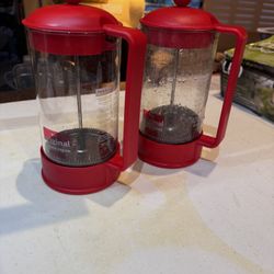 Bodum 1-Liter 4-8oz-Cup Coffee Maker French Press 32 oz Red
